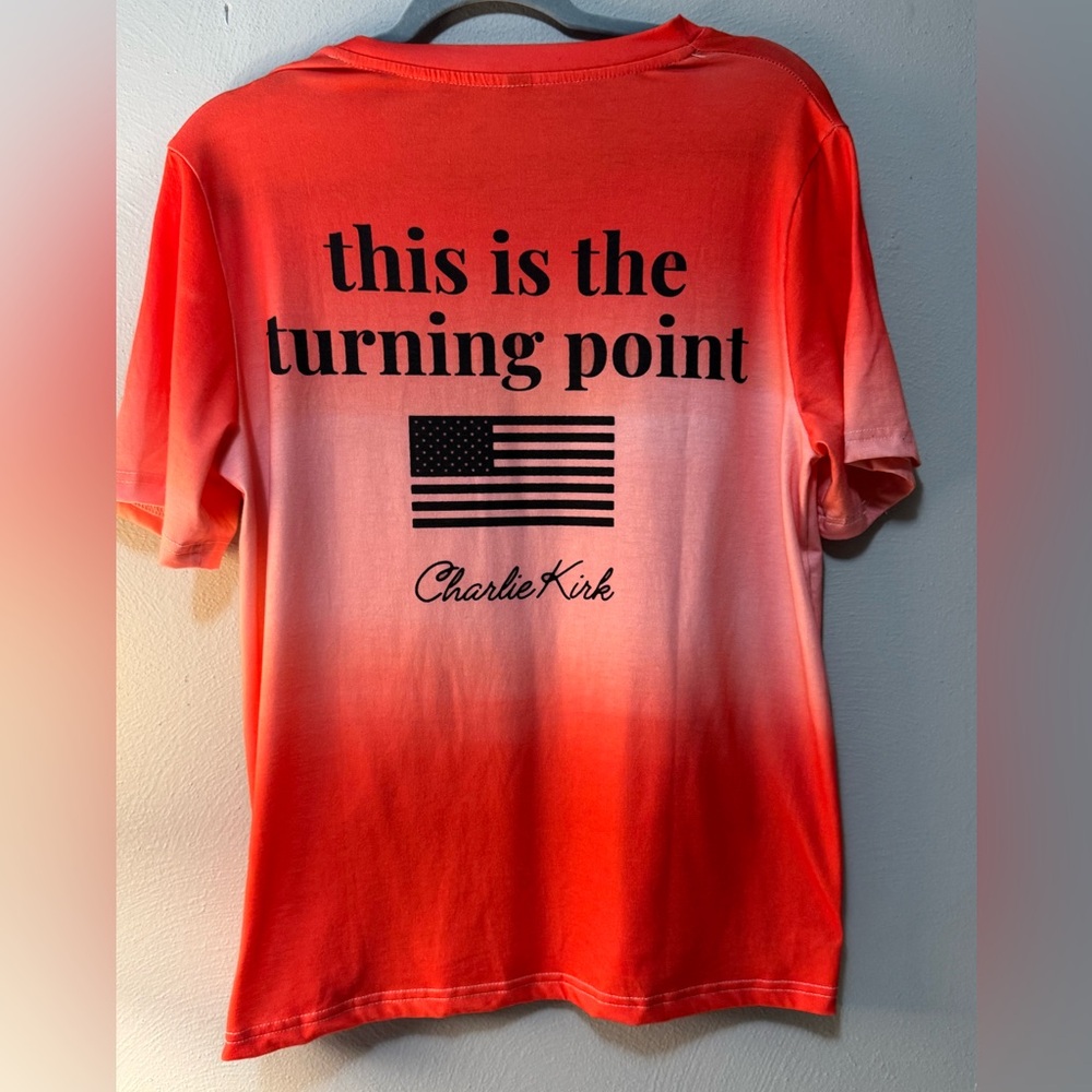 Turning Point Charlie Kirk V-neck Shirt